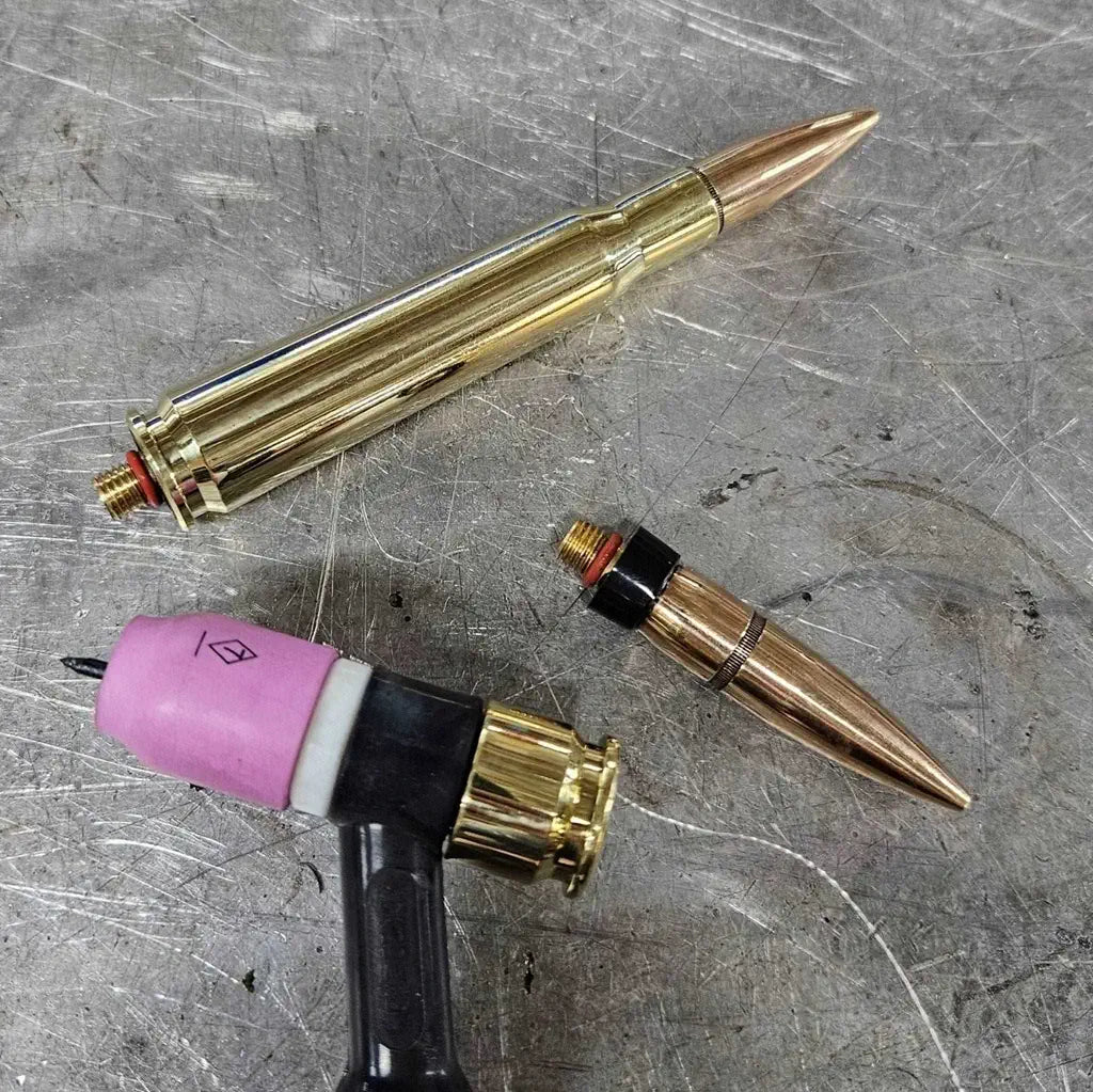 50 Cal BMG Bullet Tig Welding Back Cap Set