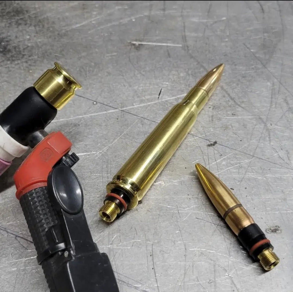 50 Cal BMG Bullet Tig Welding Back Cap Set